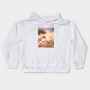 Floral dunes view Kids Hoodie